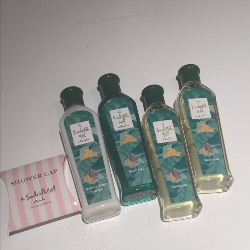 Beverly Hills Hotel toiletries!